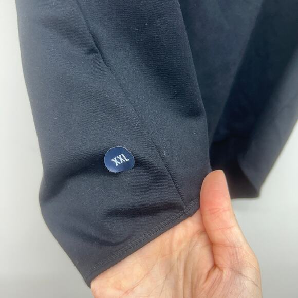 NWOT Abercrombie Black Seamed Bodice Tank One Piece Bodysuit Plus Size XXL - Picture 6 of 6